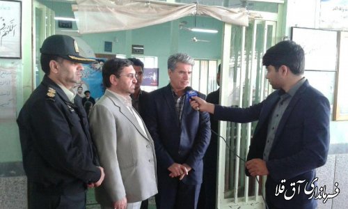 مراسم گرامیداشت شهدای عرصه نظم و امنیت شهرستان آق قلا