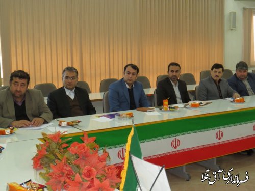تشکیل شورای مشاورین کاهش آسیب های اجتماعی در شهرستان آق قلا