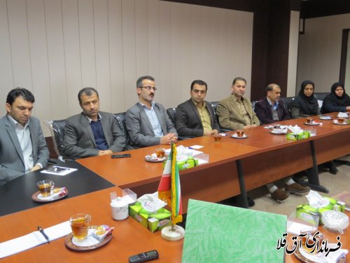 سیزدهمین جلسه ستاد انتخابات شهرستان آق قلا