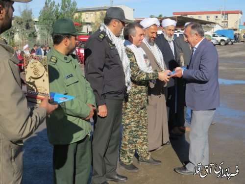 همایش شکوه ایثار و مقاومت در شهرستان آق قلا برگزار شد