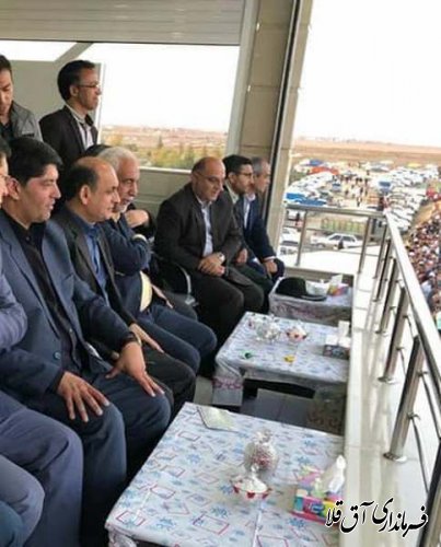 هفته قهرمانی مسابقات سوارکاری کورس پائیزه شهرستان آق قلا برگزار شد