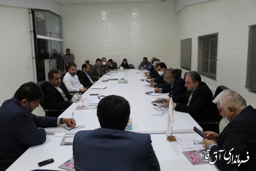 مشکلات واحد تولیدی در شهرک صنعتی اترک شهرستان آق قلا بررسی شد