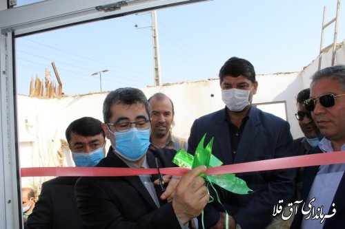 معاون هماهنگی و توسعه منطقه ای وزارت کشور وارد شهرستان آق قلا شد
