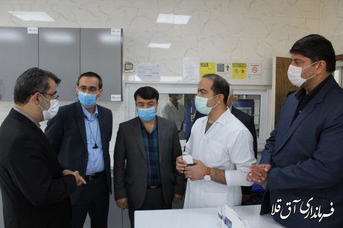 معاون هماهنگی و توسعه منطقه ای وزارت کشور وارد شهرستان آق قلا شد
