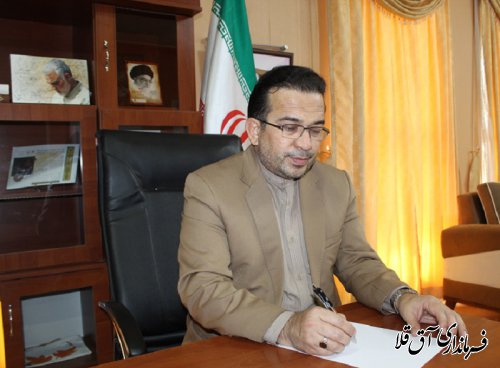 پیام تبریک سرپرست فرمانداری شهرستان آق قلا بمناسبت روز ملی مهندس