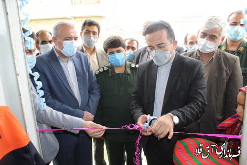 کارگاه خیاطی با اشتغالزائی 12 نفر در روستای آق قبر شهرستان آق قلا افتتاح شد
