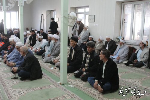 مراسم چهل و پنجمین سالگرد پیروزی انقلاب اسلامی با حضور علمای شیعه و سنی 