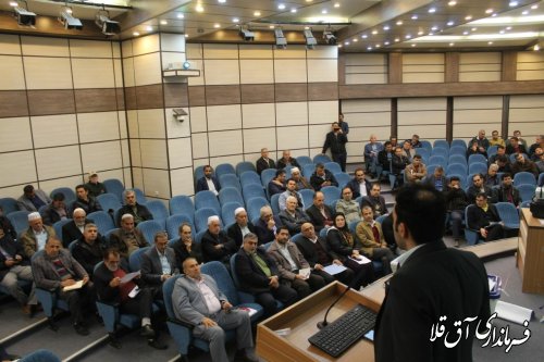 پنجمین جلسه توجیهی نمایندگان فرماندار در شعب اخذ رای