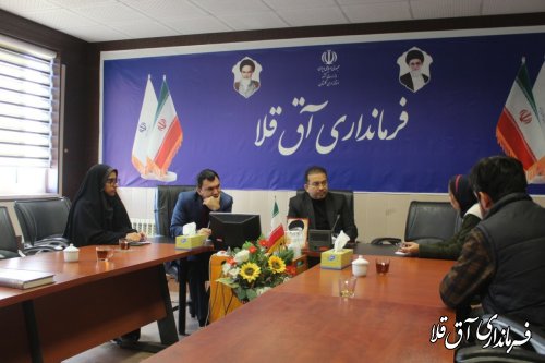 ملاقات  مردمی فرماندار با مراجعه کنندگان برگزار شد 