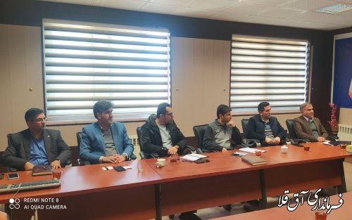 جلسه کمیته مالی و پشتیبانی ستاد انتخابات شهرستان 