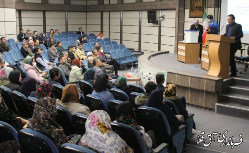 حضور فرماندار در مراسم توجیهی عوامل اجرایی انتخابات