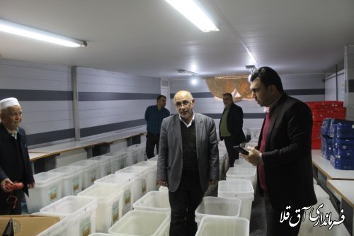 آماده سازی صندوق های اخذ رای