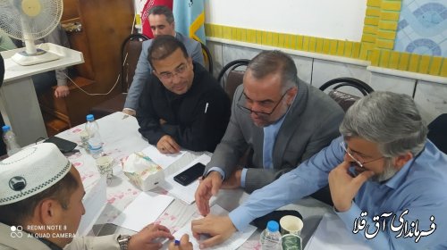 برگزاری میز خدمت  با حضور رییس کل دادگستری استان و دادستان گرگان در شهر انبار الوم