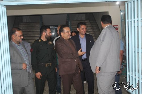 بازدید شورای تامین شهرستان به صورت سرزده 