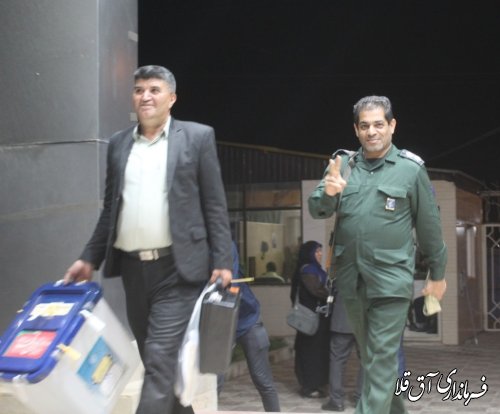 پایان زمان انتخابات و تحویل گرفتن صندوقهای اخذ رای