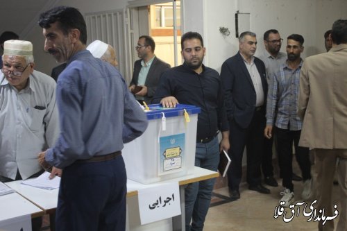 پایان زمان انتخابات و تحویل گرفتن صندوقهای اخذ رای