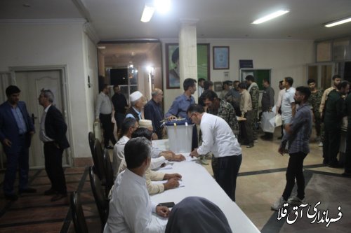 پایان زمان انتخابات و تحویل گرفتن صندوقهای اخذ رای