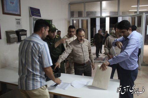 پایان زمان انتخابات و تحویل گرفتن صندوقهای اخذ رای