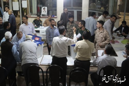 پایان زمان انتخابات و تحویل گرفتن صندوقهای اخذ رای