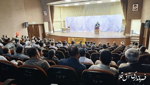 آخرین جلسه توجیهی  نمایندگان فرماندار در آستانه دور دوم انتخابات 