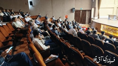 آخرین جلسه توجیهی  نمایندگان فرماندار در آستانه دور دوم انتخابات 