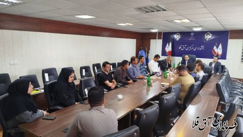 حضور فرماندار در بخشداری جهت تبریک روز شهرداری و دهیاریها 