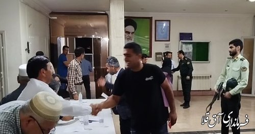 ورور صندوقهای شعب اخذ رای  پس از اتمام وقت  دور دوم انتخابات .