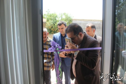 افتتاح یک واحد مسکونی مددجویی  در روستای بخش وشمگیر