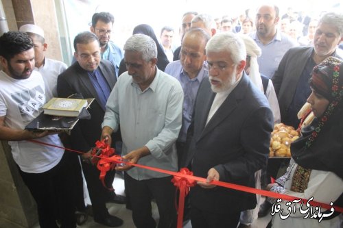 افتتاح چندین طرح  ورزشی .عمرانی و اشتغالزایی 